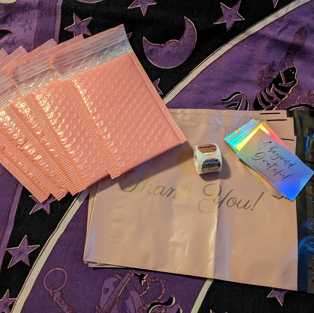 Mailer and Thank you bundle kit 🩷 Pink